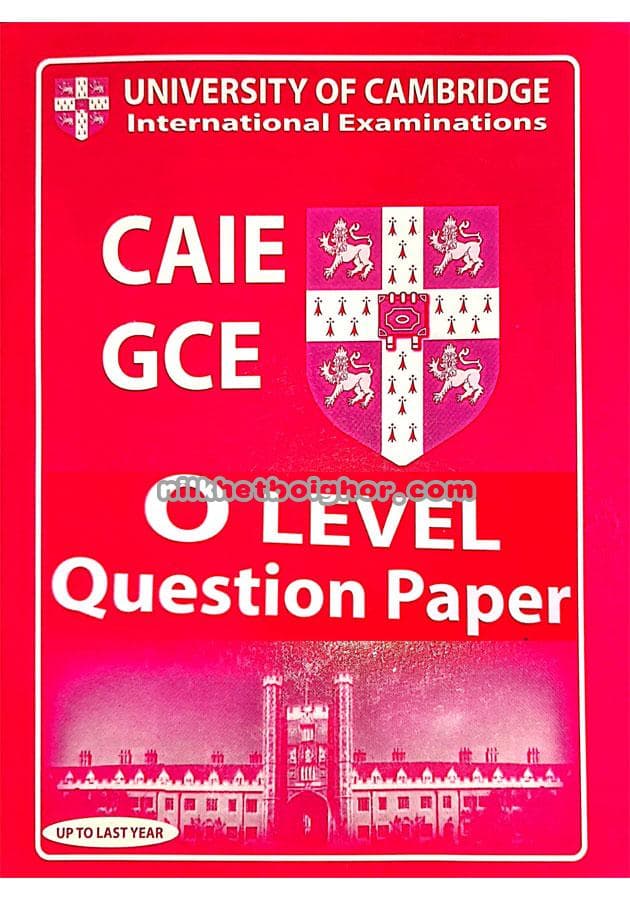 Cambridge O level Chemistry paper 1 question paper